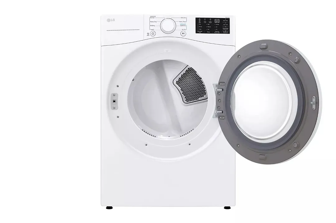 Lg 3471 Series White Front Load Gas Dryer