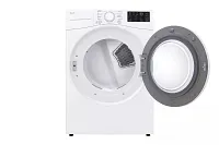 Lg 3471 Series White Front Load Gas Dryer