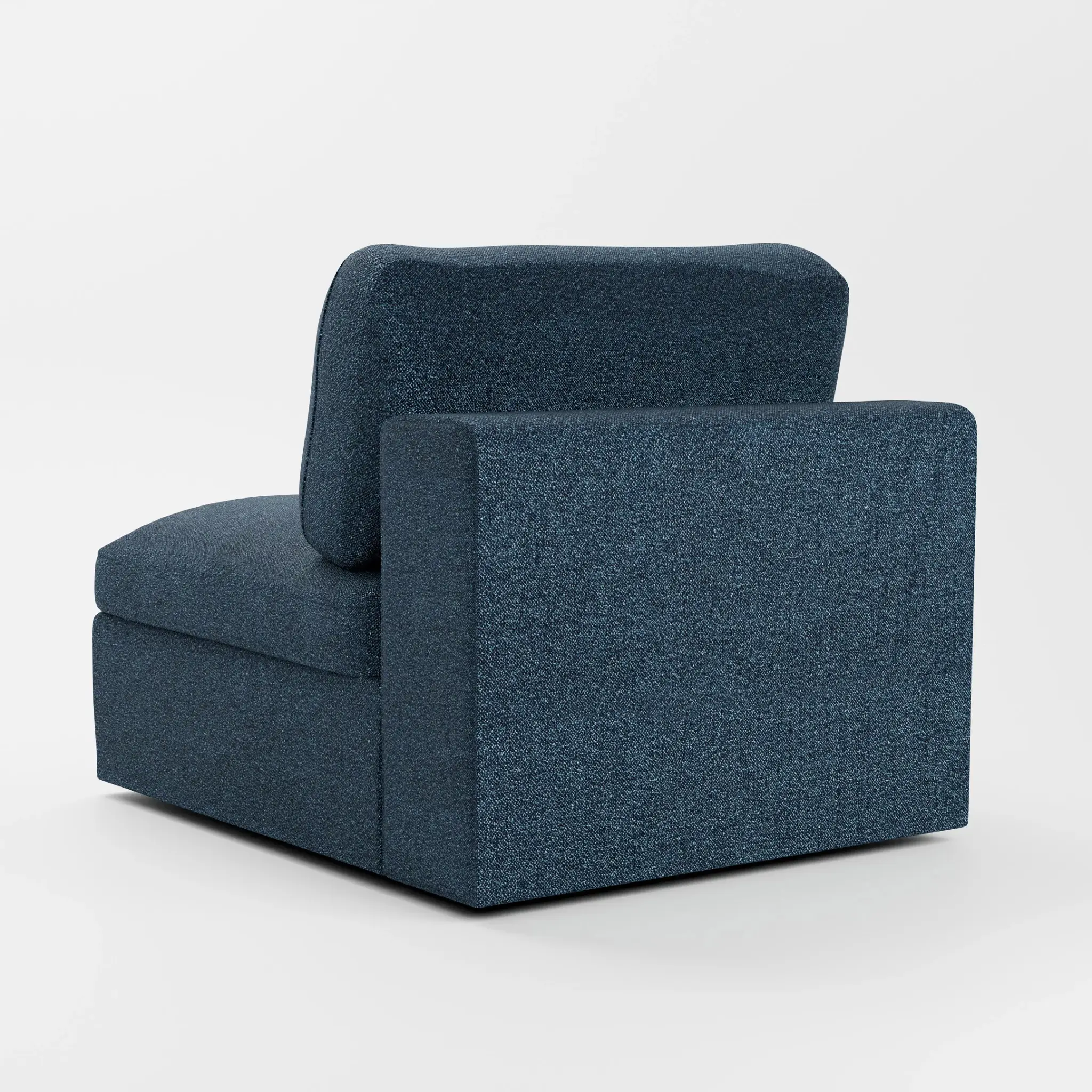 Destin Elite Dark Blue Fabric Swivel Chair Destin Elite Dark Blue Fabric Swivel Chair