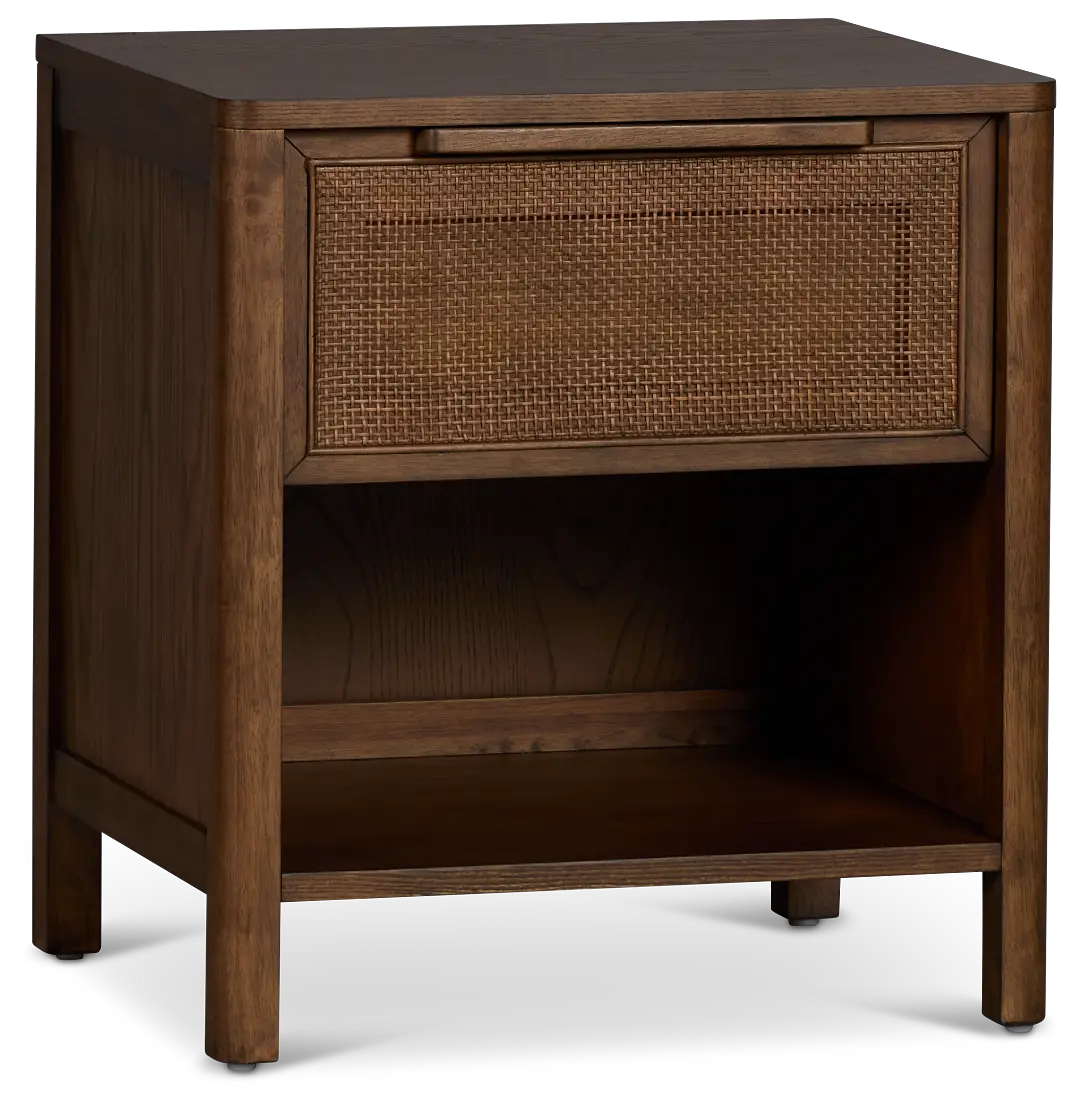 Pacific Mid Tone 1-drawer Nightstand Pacific Mid Tone 1-drawer Nightstand