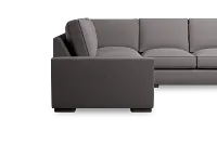 Edgewater Peyton Gray Small Two-arm Sectional