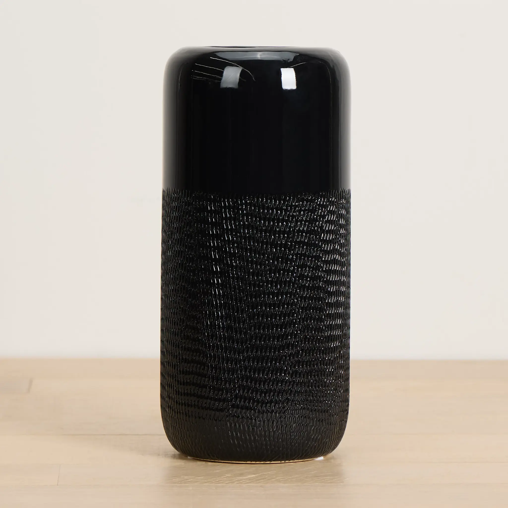 Takumi Black Medium Vase Takumi Black Medium Vase