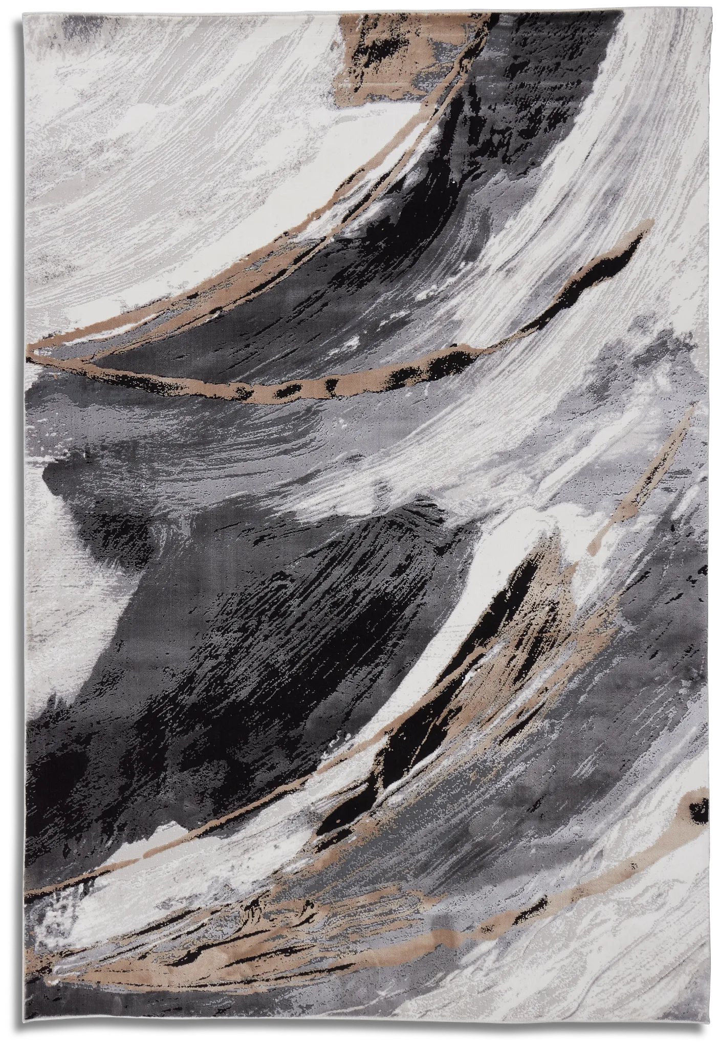 Angelina Light Brown 10x13 Area Rug