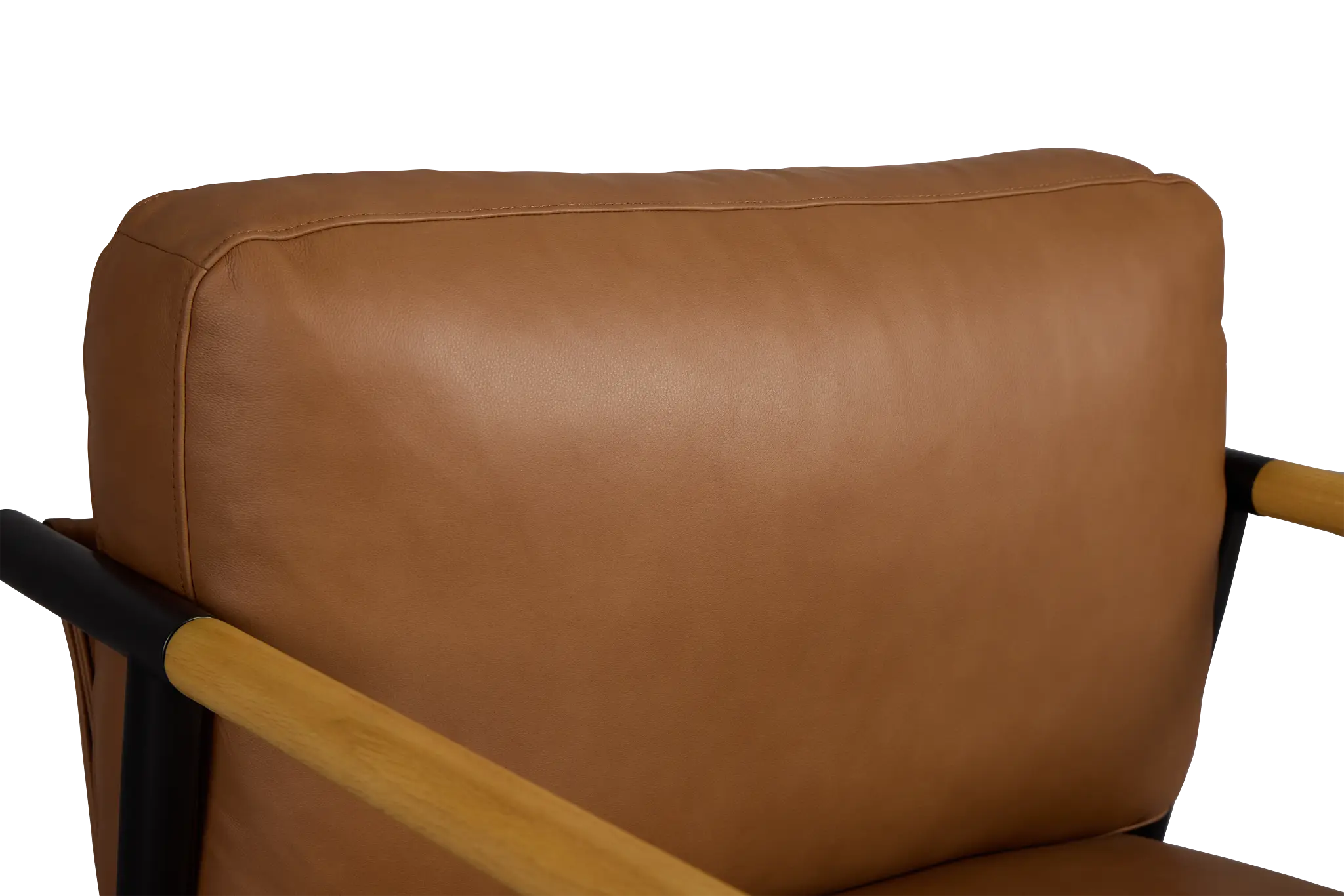 Fiora Light Brown Leather Accent Chair Fiora Light Brown Leather Accent Chair