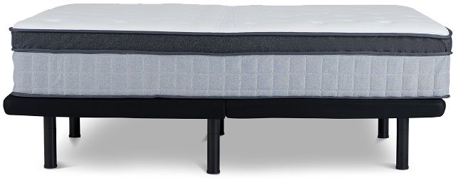 Rest & Renew By Zinus Pocket Innerspring 14" Deluxe Adjustable Mattress Set