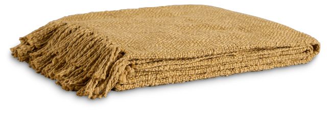 Ziona Gold 60" X 90" Throw