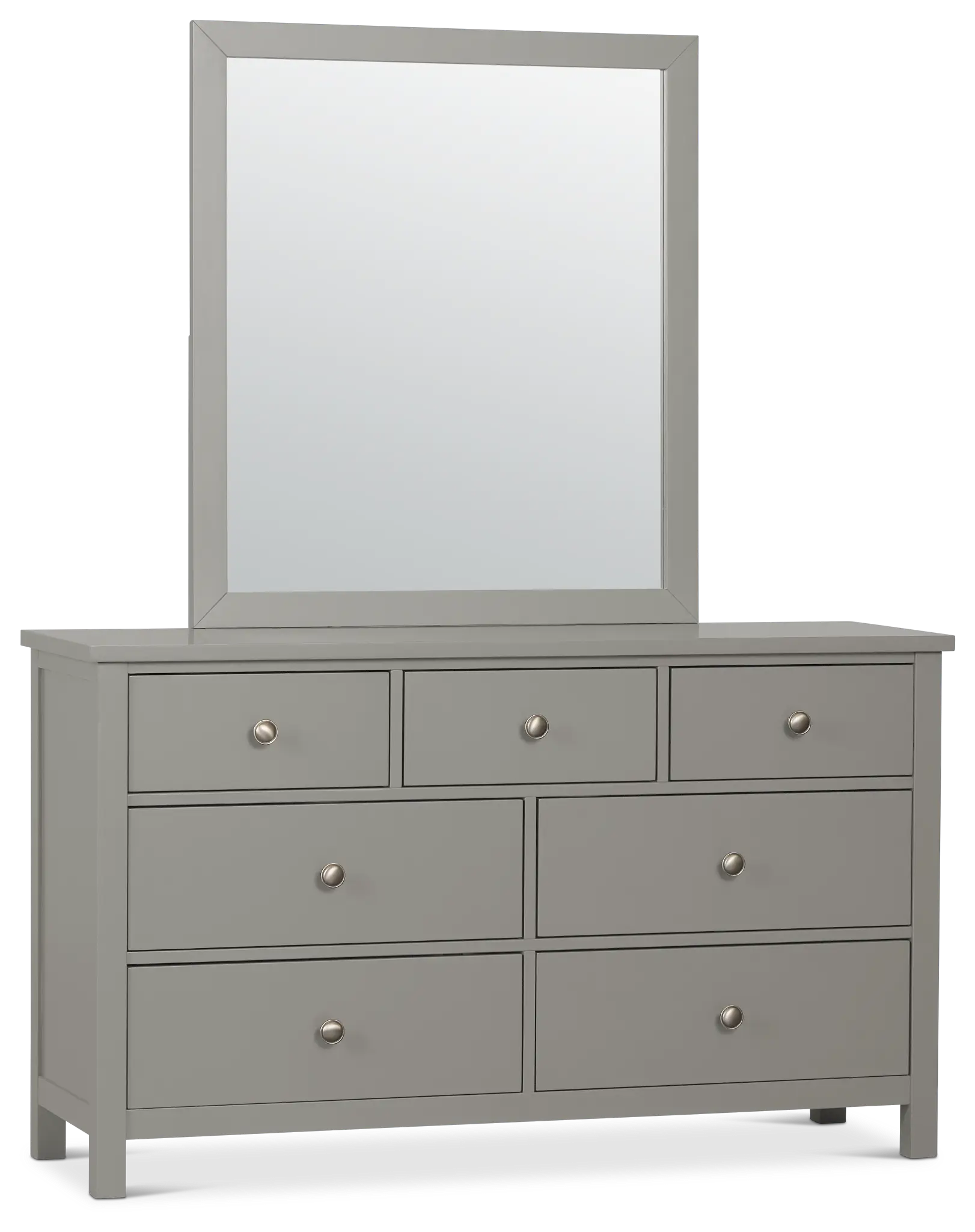 Charleston Gray Dresser & Mirror Charleston Gray Dresser & Mirror