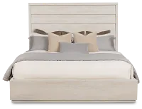 Capraia Light Tone Panel Bed