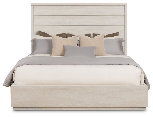 Capraia Light Tone Panel Bed