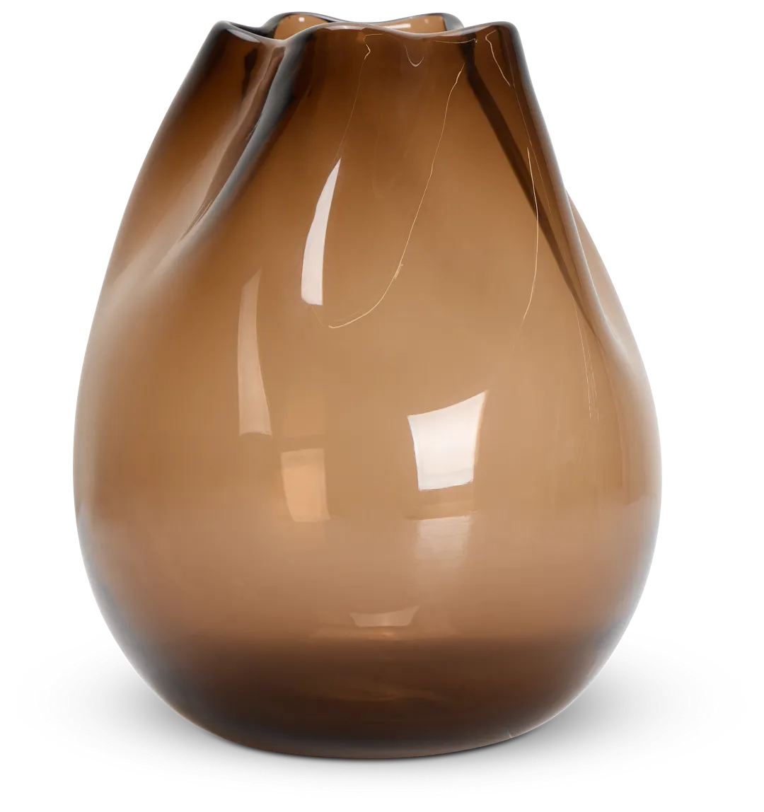 Atlas Medium Brown Vase