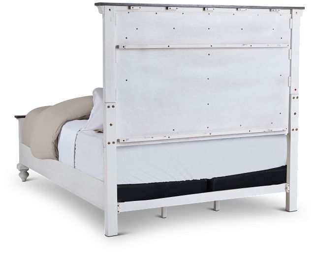 Grand Bay Two-tone Wood Panel Bed (5)