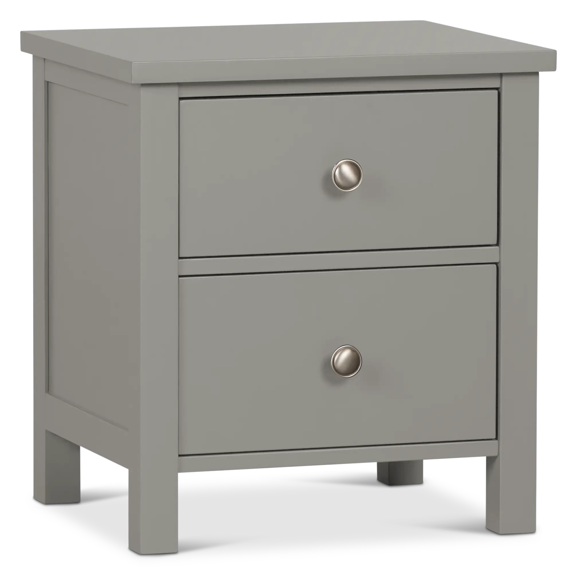 Charleston Gray 2-drawer Nightstand Charleston Gray 2-drawer Nightstand