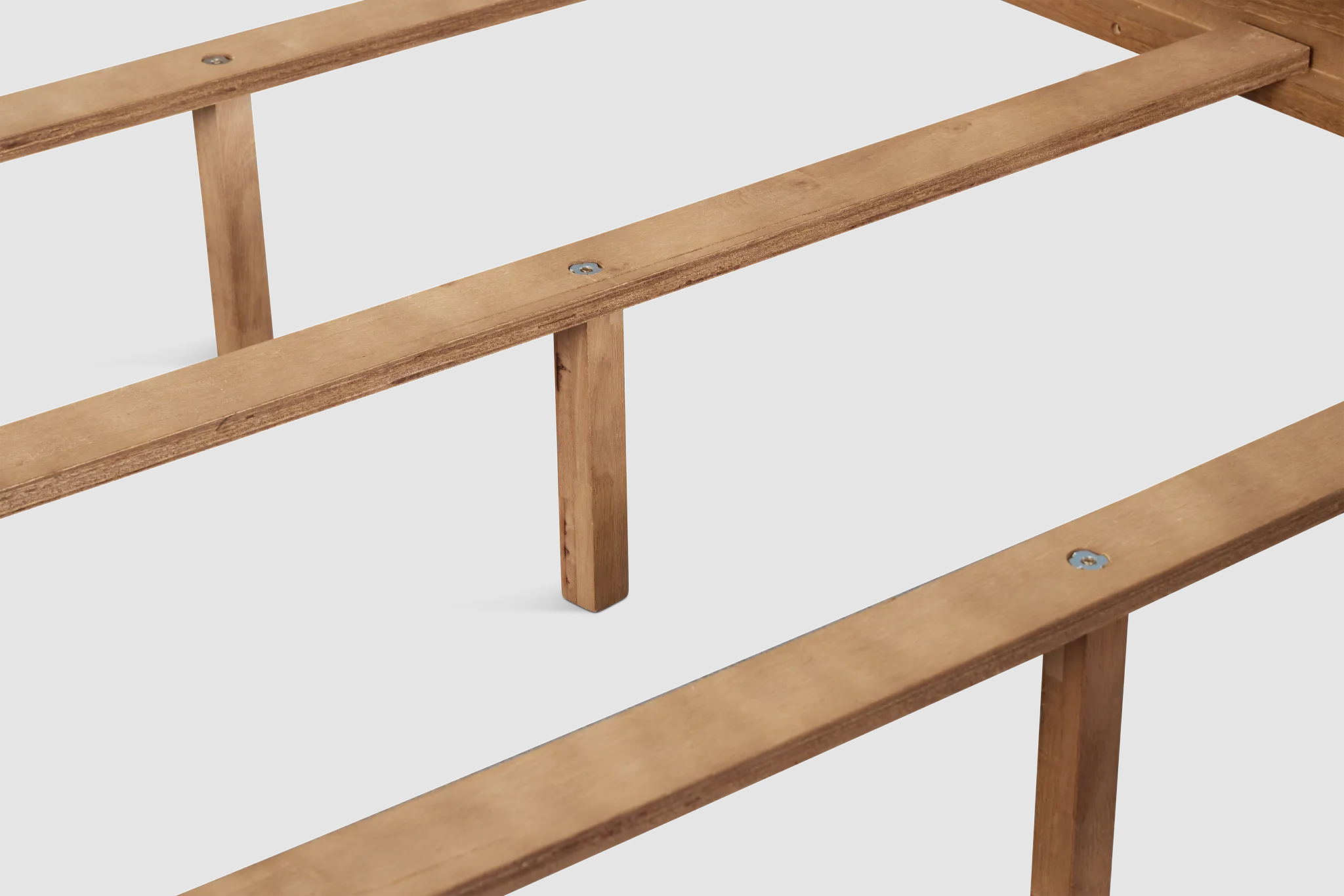 Tahoe Light Tone Panel Bed