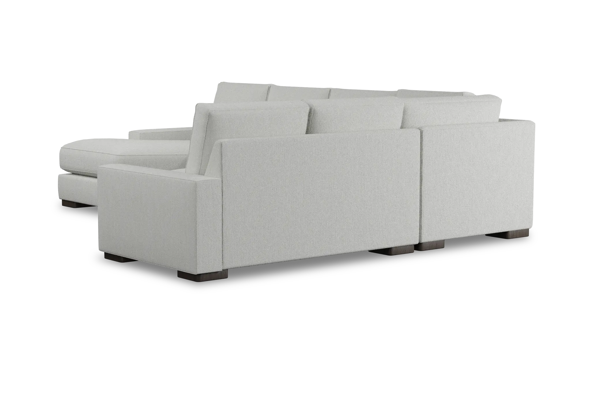 Edgewater Revenue White Medium Left Chaise Sectional Edgewater Revenue White Medium Left Chaise Sectional