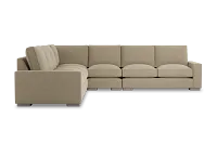 Edgewater Elite Taupe Large Two-arm Sectional