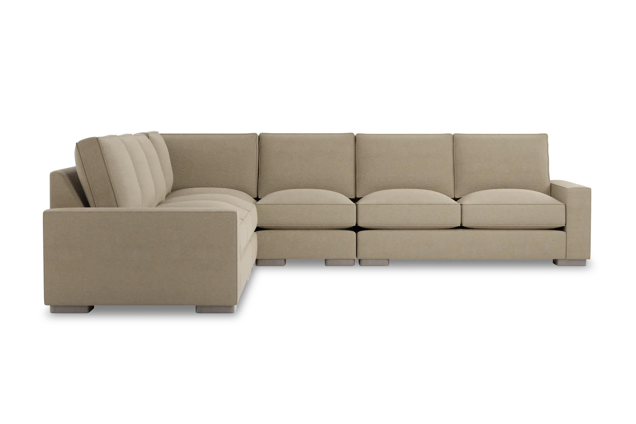 Edgewater Elite Taupe Large Two-arm Sectional Edgewater Elite Taupe Large Two-arm Sectional