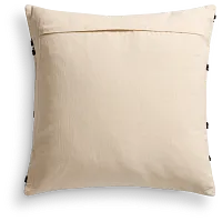Maycie Ivory 22" Square Accent Pillow