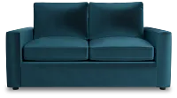 Siesta Joya Teal Fabric Loveseat