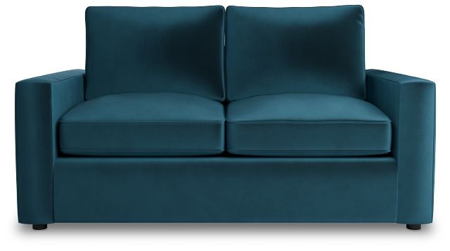 Siesta Joya Teal Fabric Loveseat