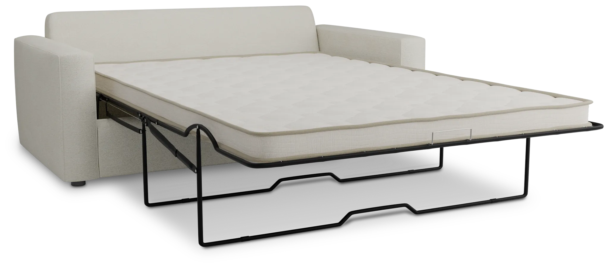 Siesta Elite Ivory Fabric Innerspring Sleeper