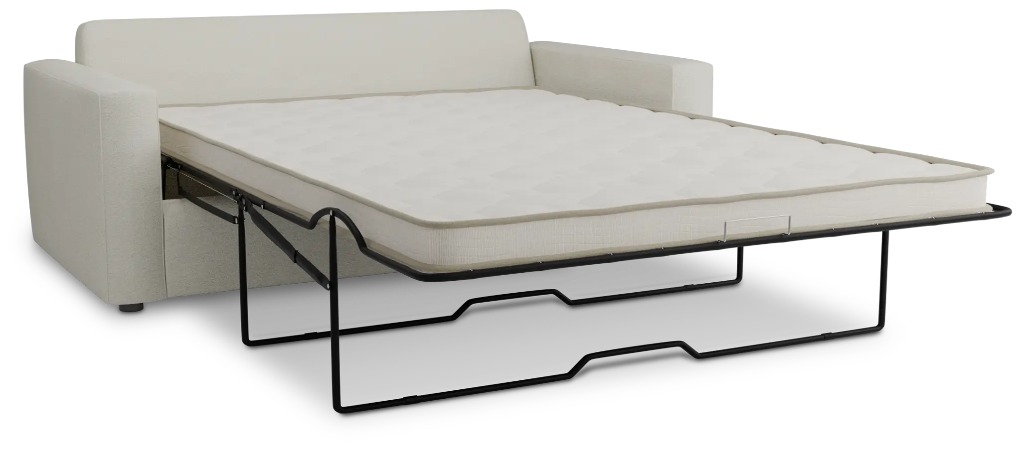 Siesta Elite Ivory Fabric Innerspring Sleeper Siesta Elite Ivory Fabric Innerspring Sleeper