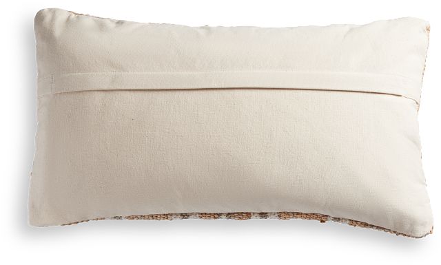 Burdo Light Brown Lumbar Accent Pillow