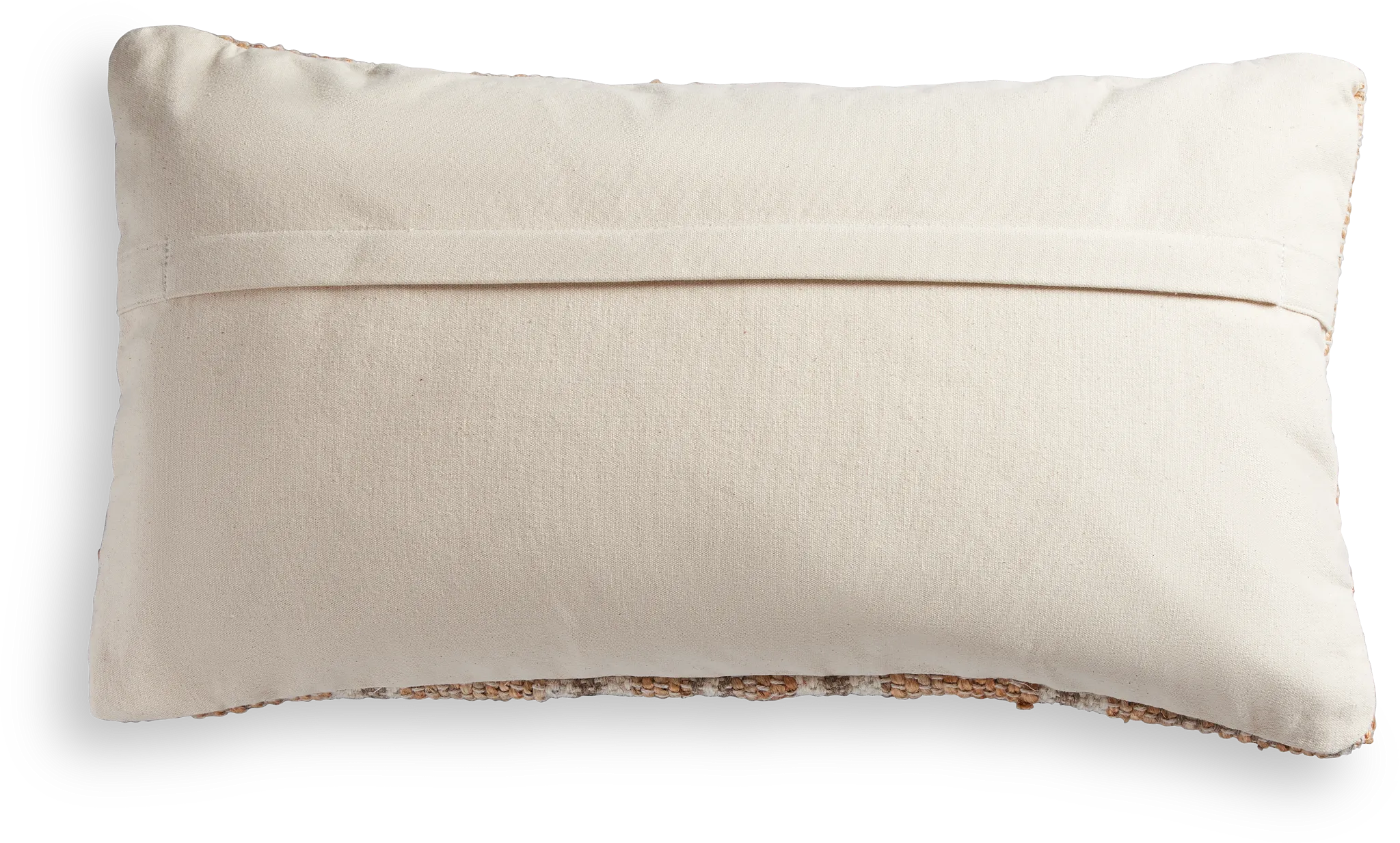 Burdo Light Brown Lumbar Accent Pillow