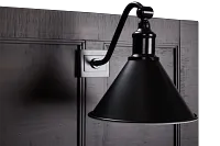 Heron Cove Dark Tone Panel Headboard With Lights