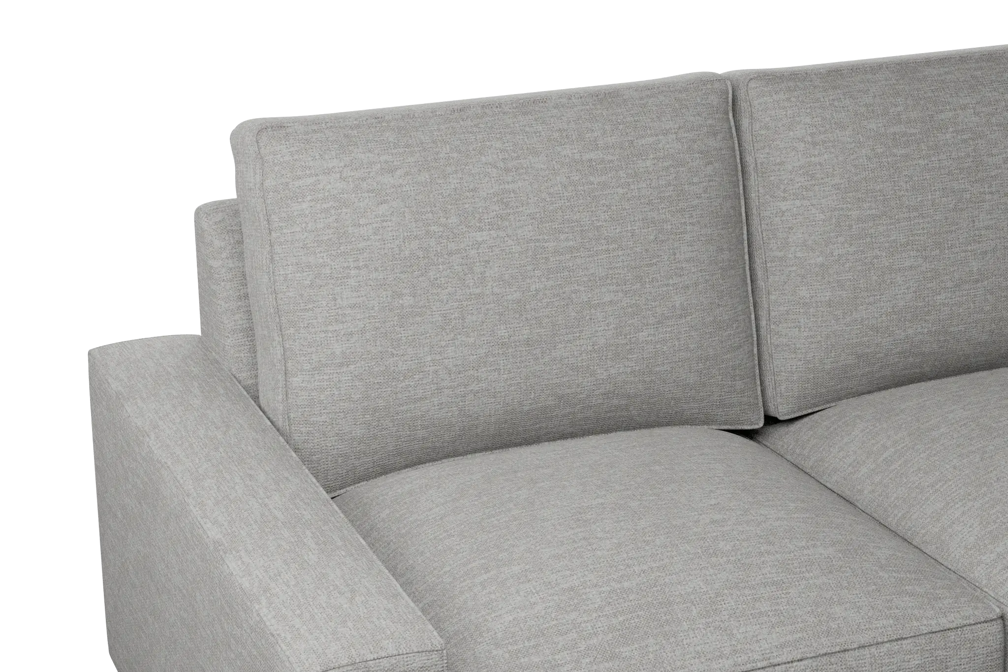 Edgewater Victory Gray Large Right Chaise Sectional Edgewater Victory Gray Large Right Chaise Sectional