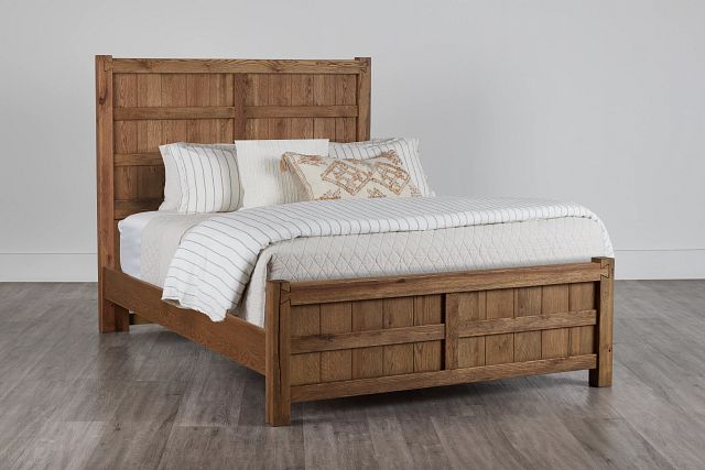 Salt Lake Mid Tone Panel Bed