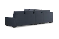 Edgewater Maguire Blue Large Two-arm Sectional