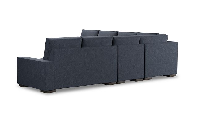 Edgewater Maguire Blue Large Two-arm Sectional