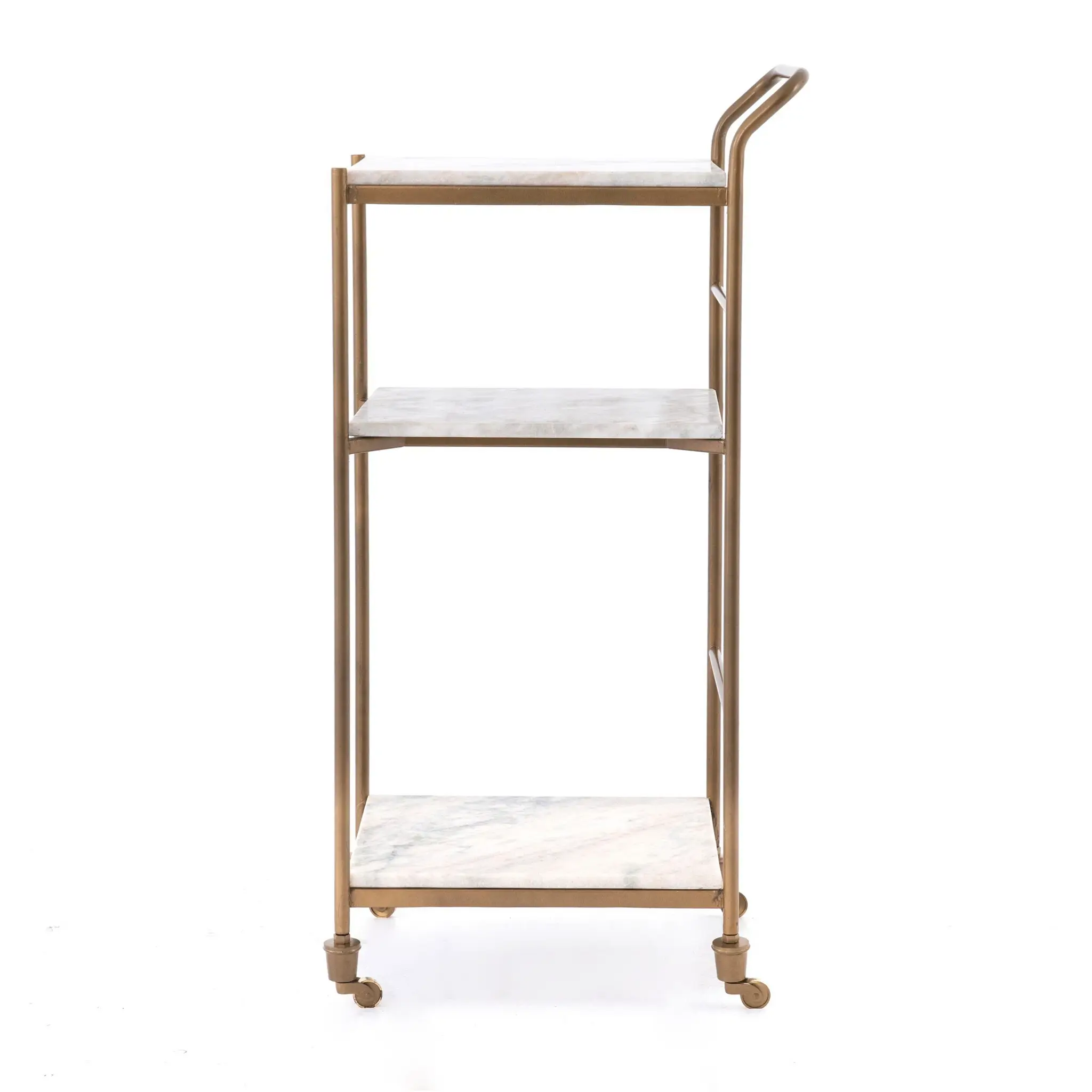 Four Hands Feri White Square Bar Cart Four Hands Feri White Square Bar Cart