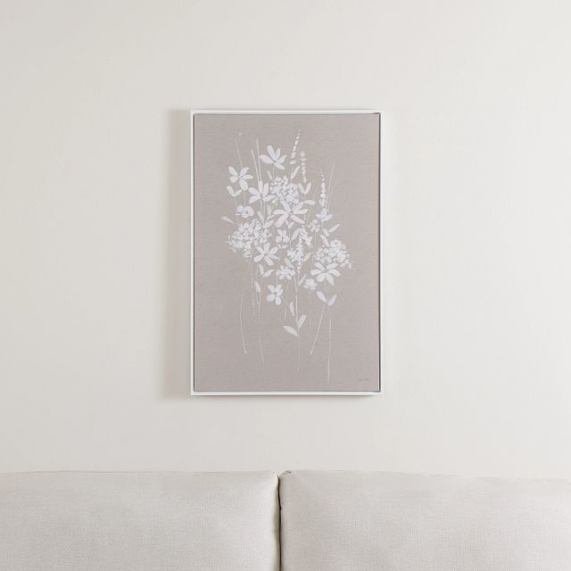 Franni Beige Framed Wall Art