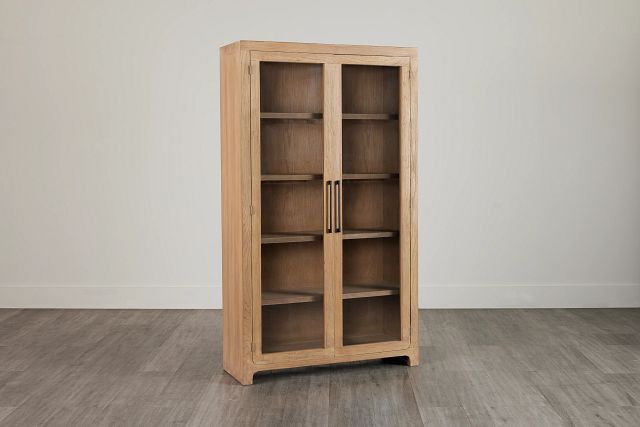 Kesia Light Tone Bookcase