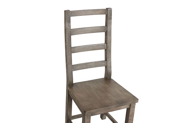 Seattle Gray Wood Side Chair