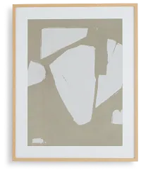 Wynn Beige Framed Wall Art