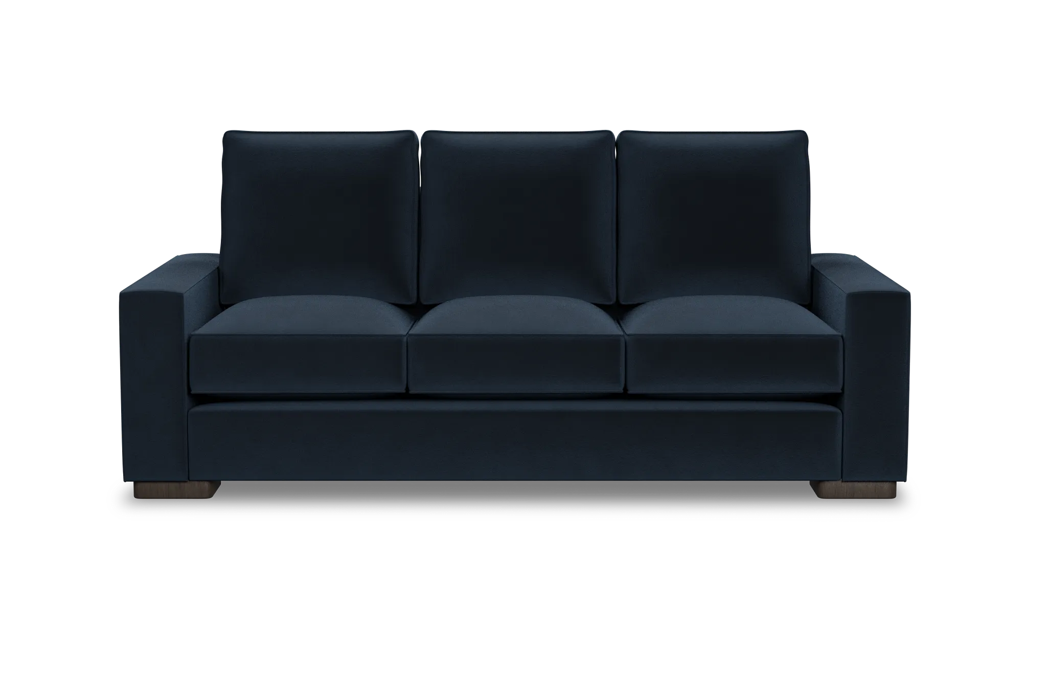 Edgewater Joya Dark Blue 84" Sofa W/ 3 Cushions