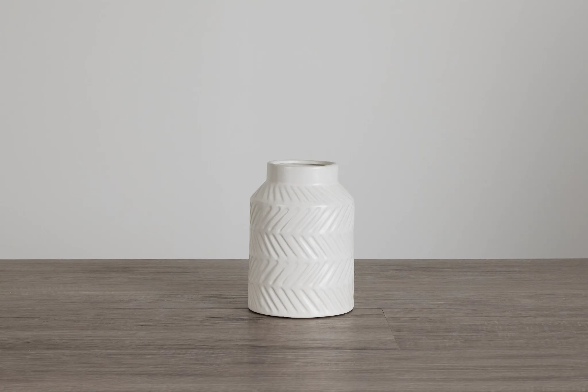 Allie White Small Vase