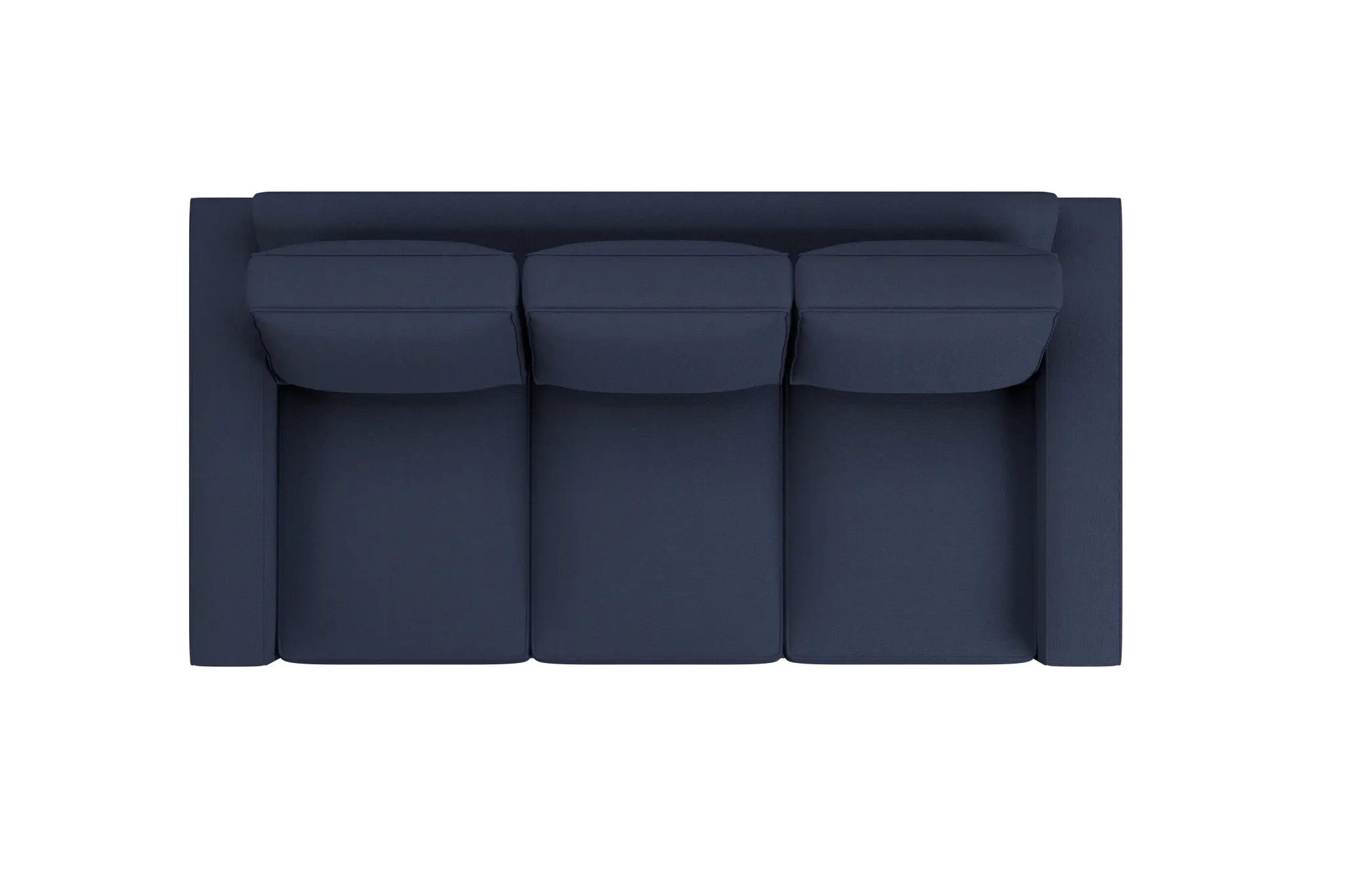 Edgewater Peyton Dark Blue 84" Sofa W/ 3 Cushions Edgewater Peyton Dark Blue 84" Sofa W/ 3 Cushions