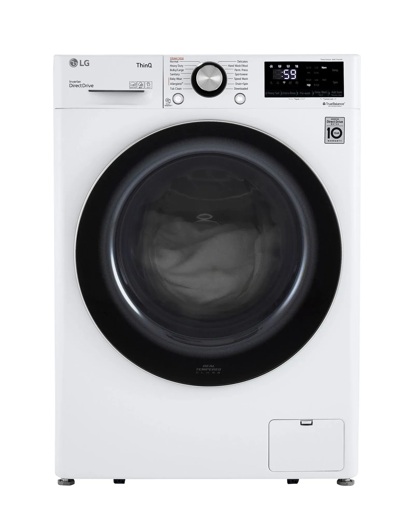 Lg 1455 Series White Front Load Washer