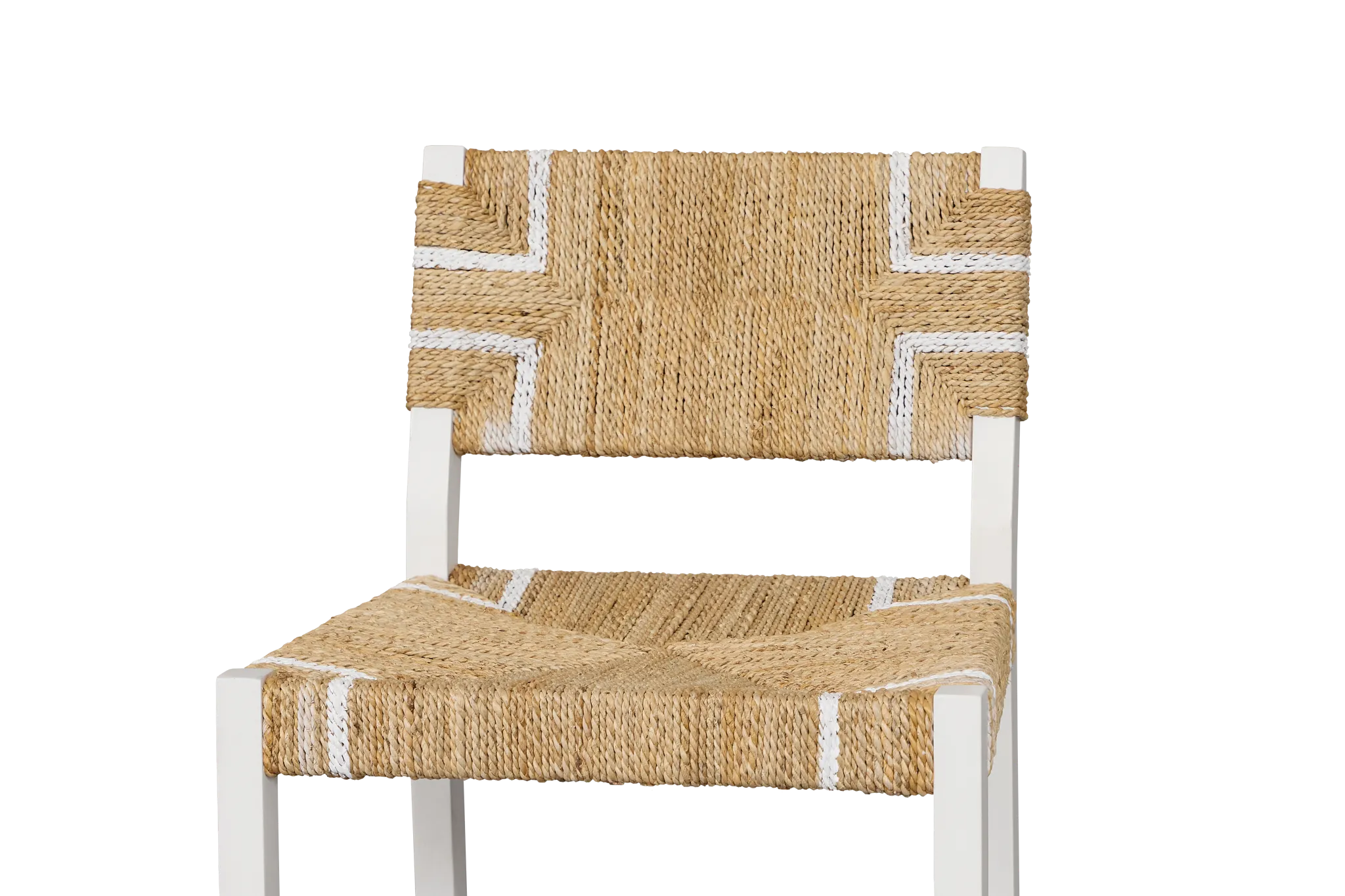 Nantucket Light Tone Woven 24" Woven Barstool