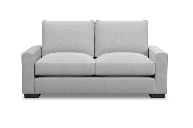 Edgewater Delray Light Gray Loveseat