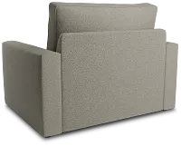 Siesta Elite Gray Fabric Memory Foam Sleeper