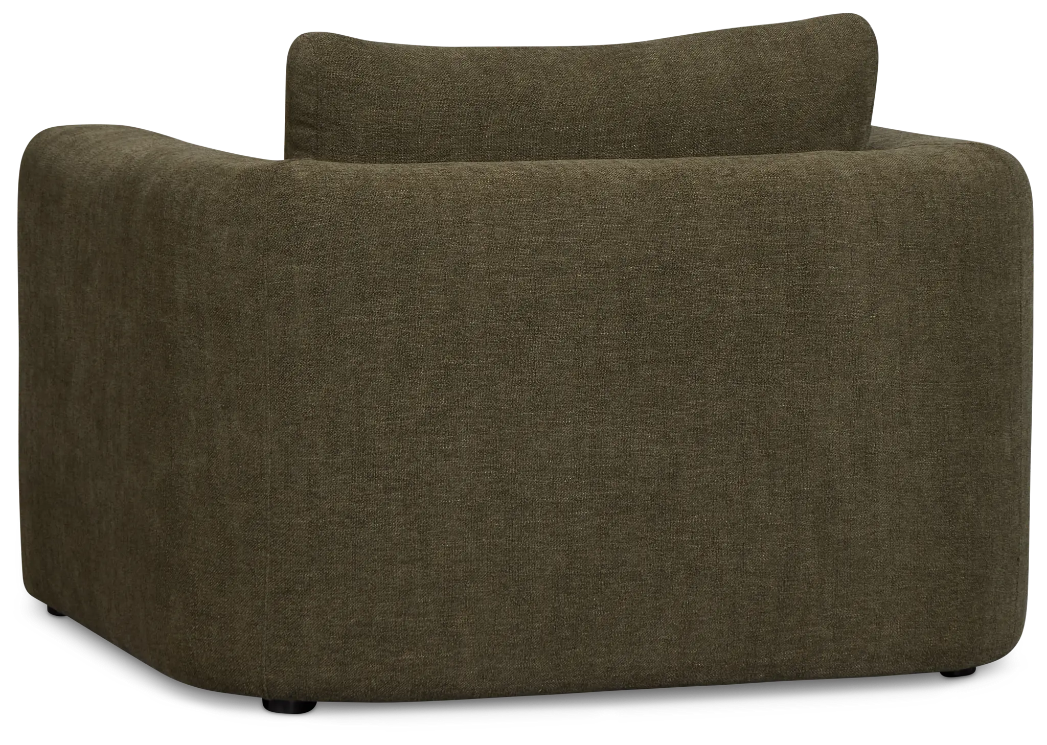 Alma Dark Green Fabric Chair Alma Dark Green Fabric Chair