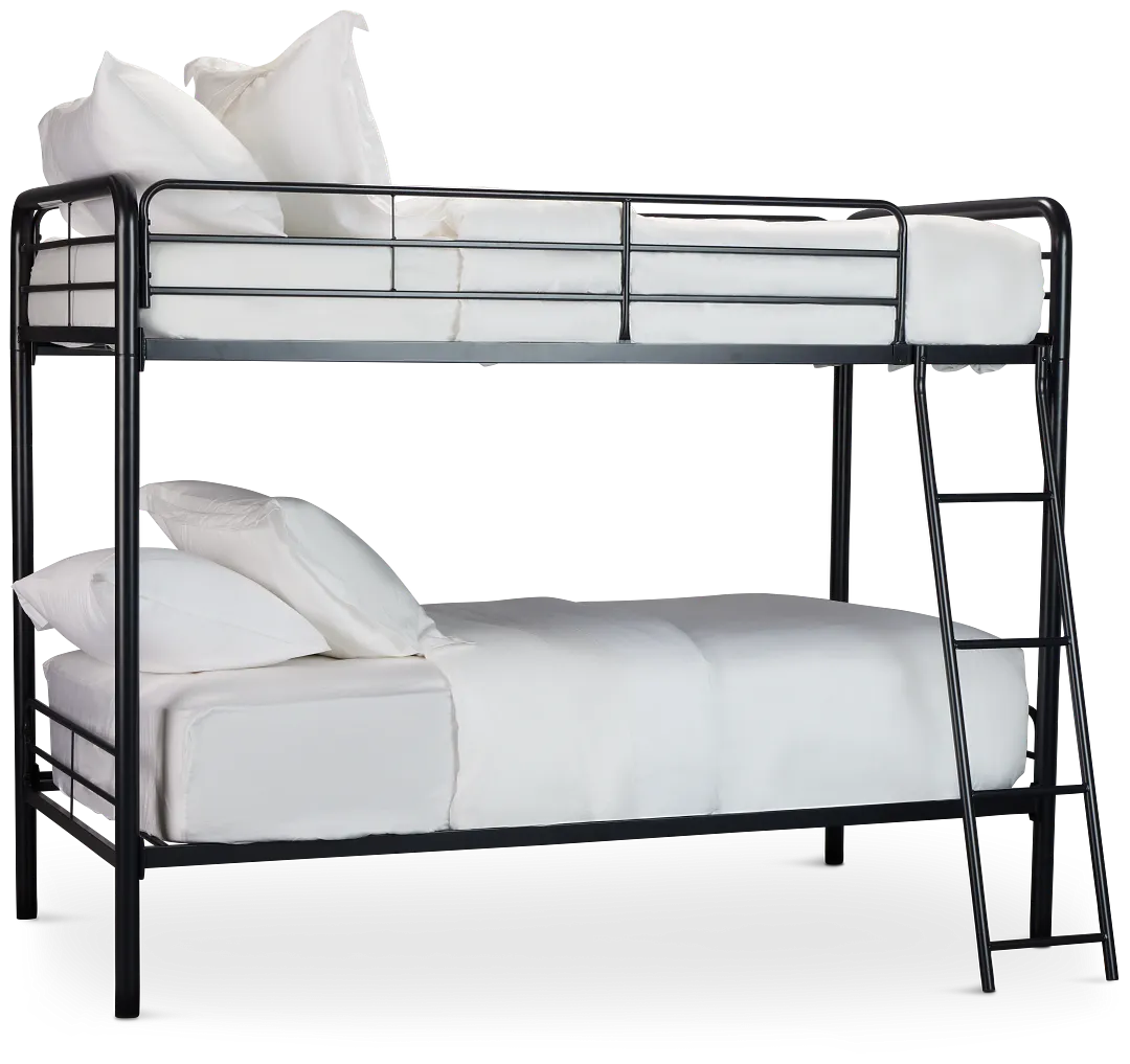 Rory Black Metal Bunk Bed