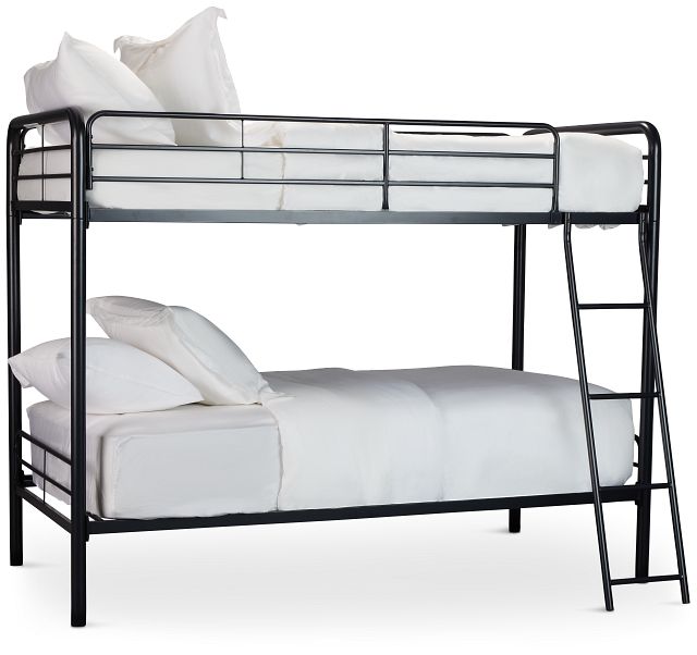 Rory Black Metal Bunk Bed