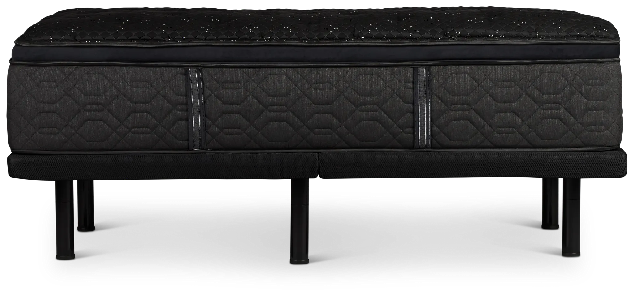 Beautyrest Black Series Three Medium Plus Adjustable Mattress Set