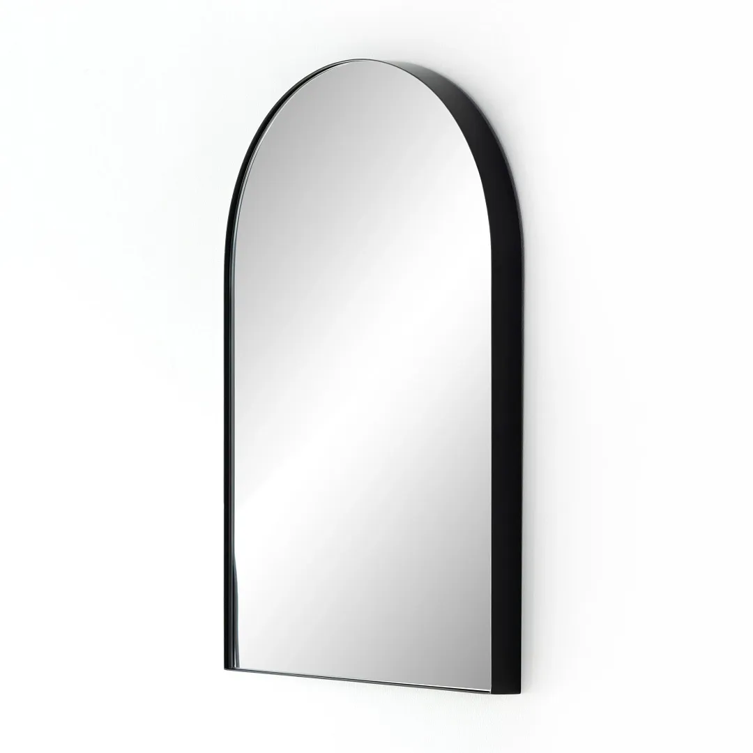 Zeni Black Metal Mirror