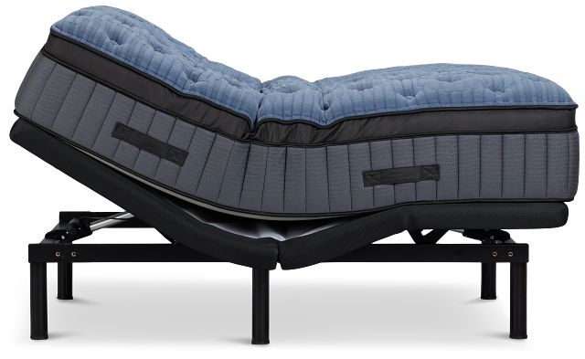Kevin Charles By Sealy Reserve Lux Plush Plus Adjustable Mattress Set